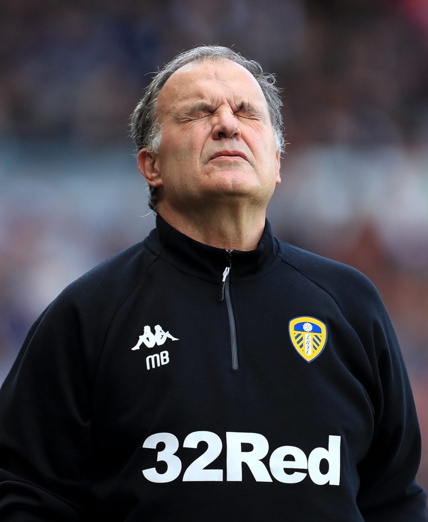 Marcelo Bielsa is ready to consider an offer to extend his stay at Leeds, but gave no guarantees over his future after his side's play-off heartbreak.
