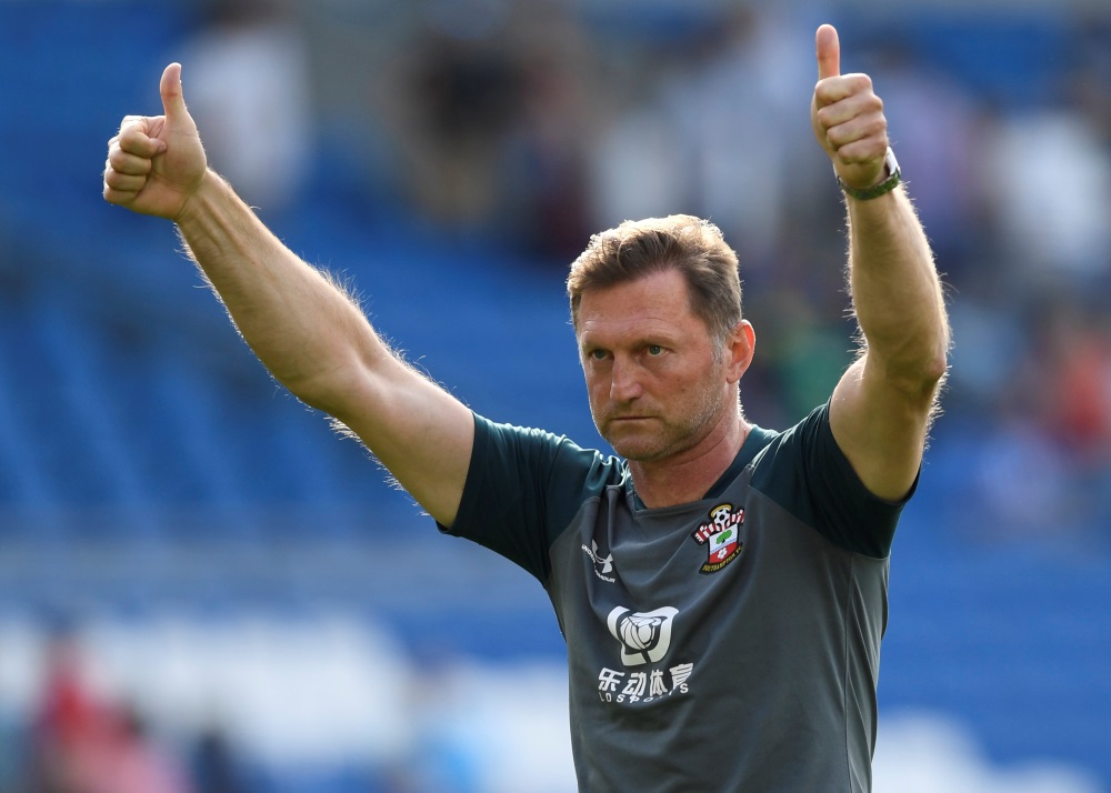 Ralph Hasenhuttl is hoping for some home comforts.