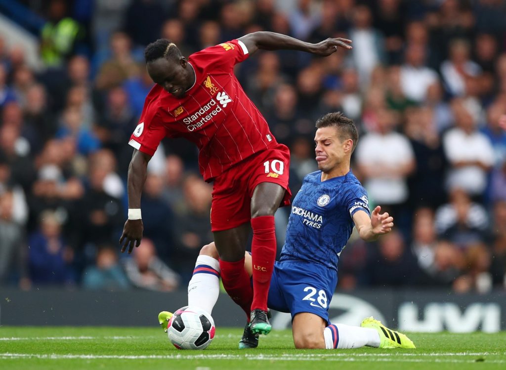 Jurgen Klopp has confirmed Sadio Mane picked up an injury during Liverpool's 2-1 triumph over Chelsea in the Premier League on Sunday.