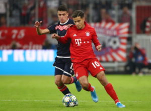 Philippe Coutinho is shining for Bayern.