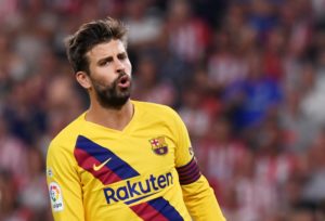 Gerard Pique claims the Barcelona players are "not worried" about their slow start to the season after Saturday's 2-2 draw against Osasuna.
