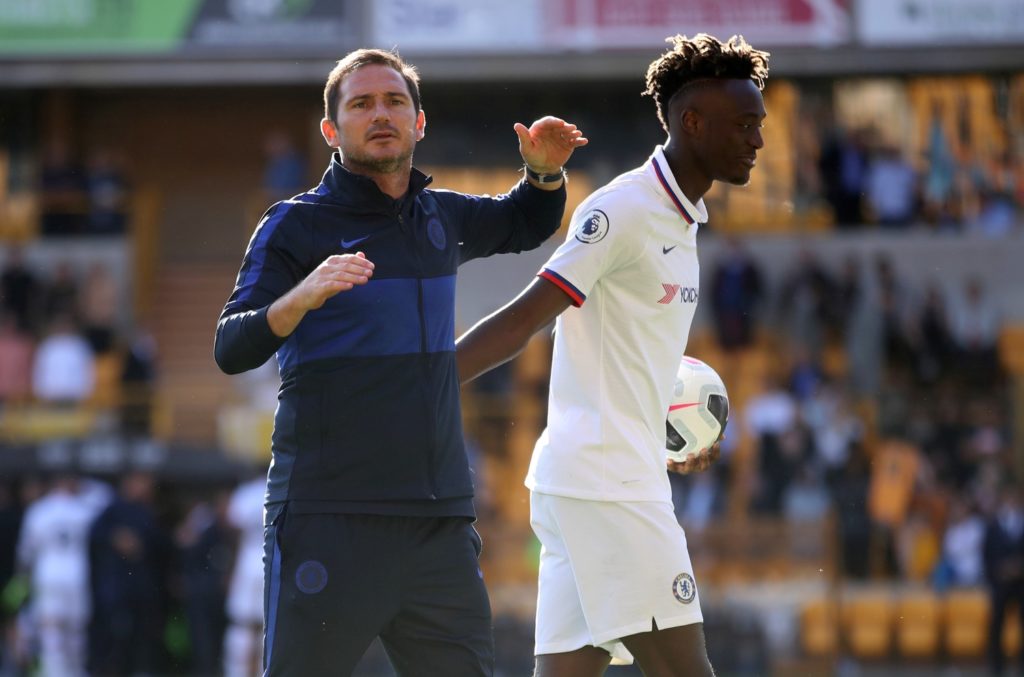 Chelsea boss Frank Lampard has hailed his young guns.
