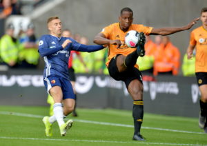 Wolves defender Willy Boly is facing months out.