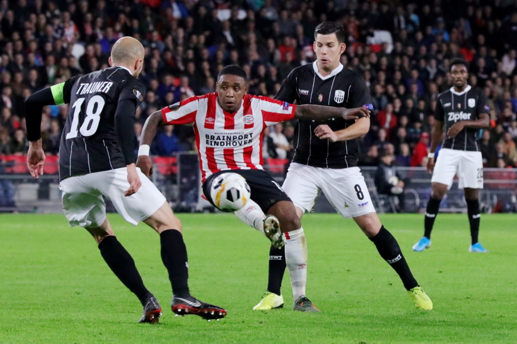 Donyell Malen and Steven Bergwijn are set to be in Mark van Bommel's plans for PSV Eindhoven's visit of AZ Alkmaar to the Philips Stadion on Sunday.