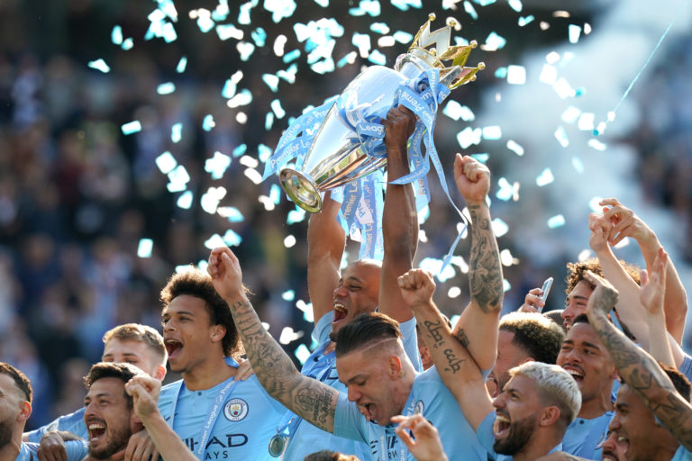 Manchester City are the reigning Premier League champions