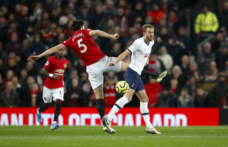 Harry Kane has been widely linked with a move to Old Trafford