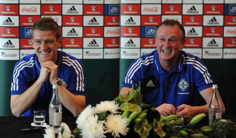 Soccer – 2014 FIFA World Cup – Qualifier – Group F – Portugal v Northern Ireland – Northern Ireland Press Conference – Sheraton Hotel and Spa