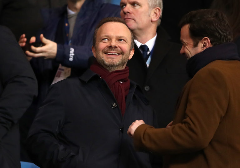 Ed Woodward is happy with Manchester United's progress under Ole Gunnar Solskjaer 