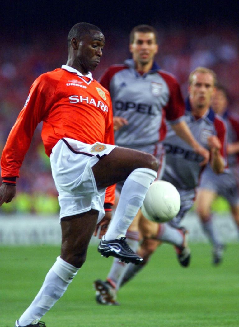 Andy Cole was part of Manchester United's treble-winning side in 1999
