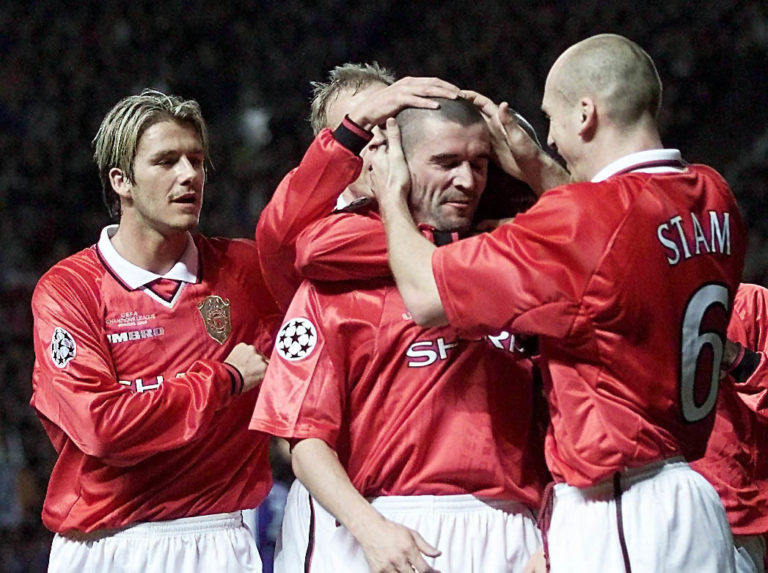 Roy Keane led from the front as Manchester United captain