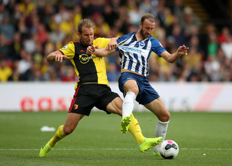 Glenn Murray, right, is not a fan of the face mask proposal