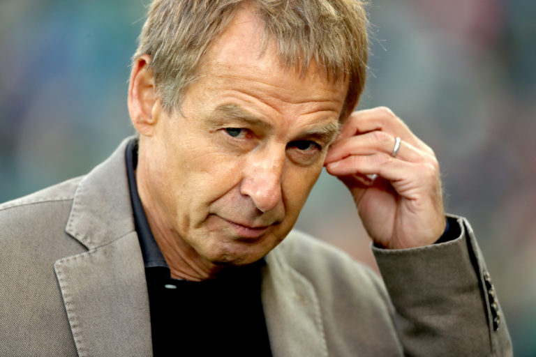 Jurgen Klinsmann was appointed Hertha Berlin manager in November - and left in February
