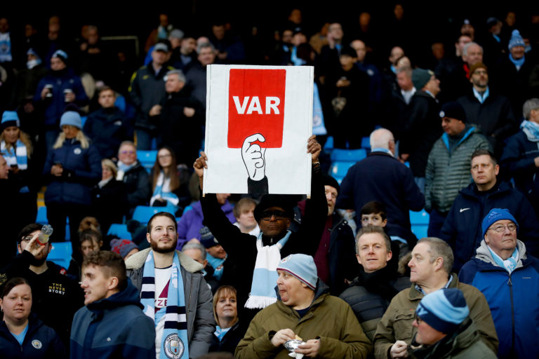 VAR was controversially introduced in the Premier League at the start of the 2019-20 season (Martin Rickett/PA)