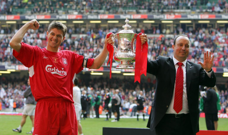 Steven Gerrard was instrumental in Liverpool's FA Cup final win (Nick Potts/PA)