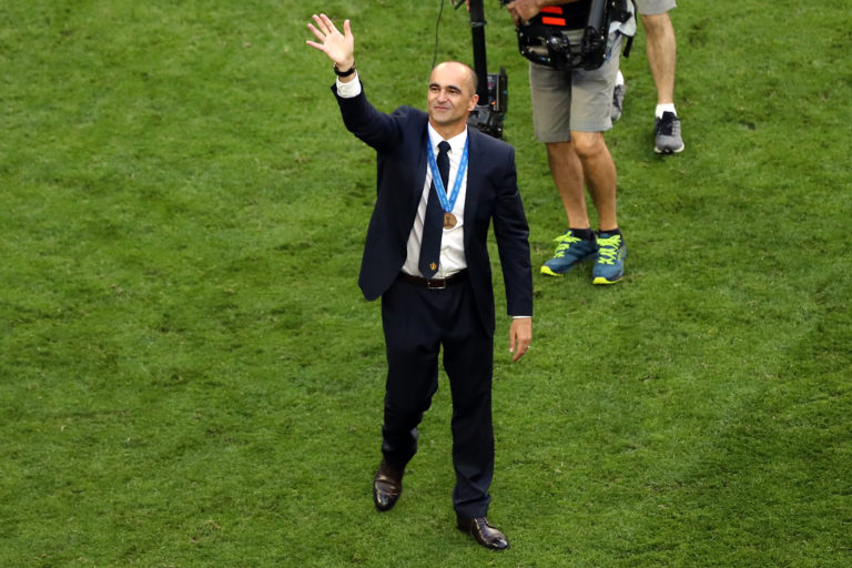 Roberto Martinez led Belgium to third at the 2018 World Cup