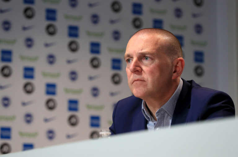 Brighton chief executive Paul Barber has been open with the media throughout the suspension of play