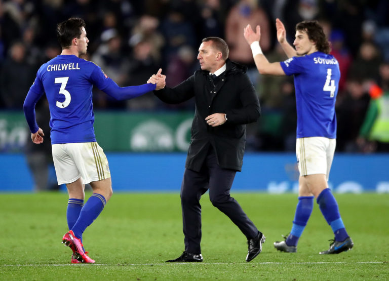 Rodgers swapped Celtic for Leicester 