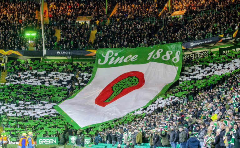 Celtic fans will watch on from afar initially