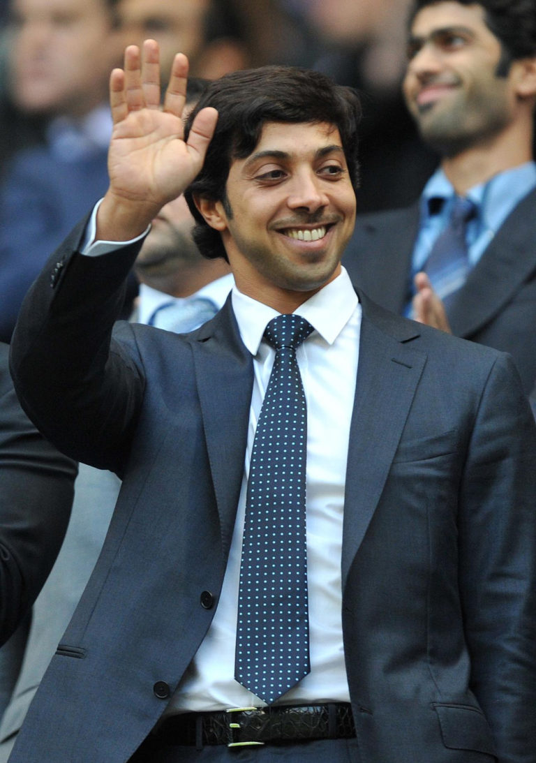 Manchester City owner Sheikh Mansour