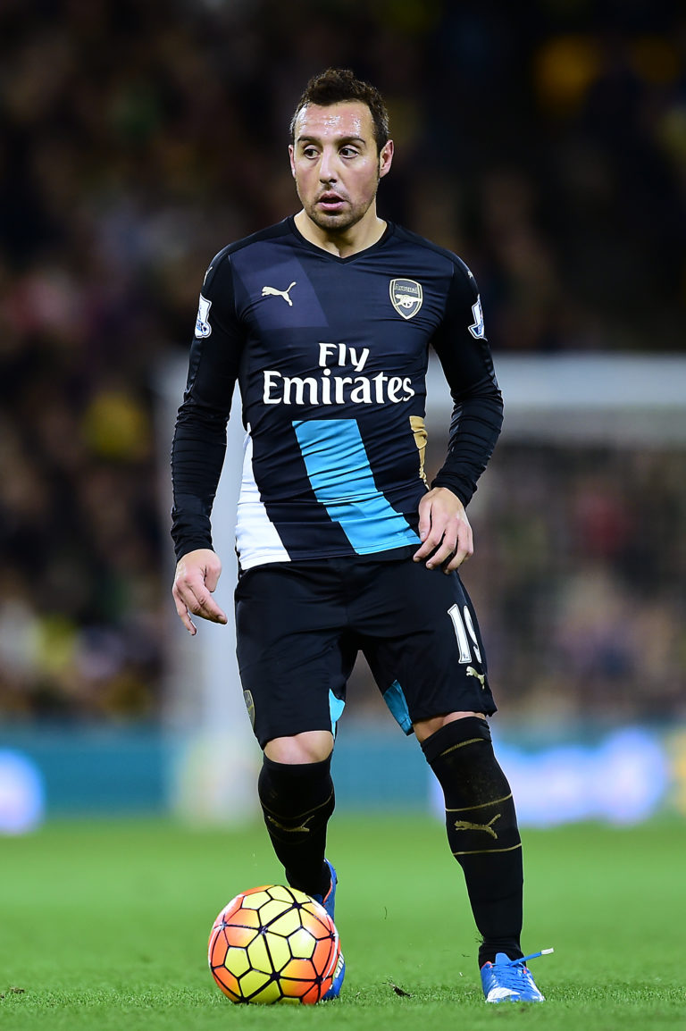 Santi Cazorla was previously on the books at Arsenal