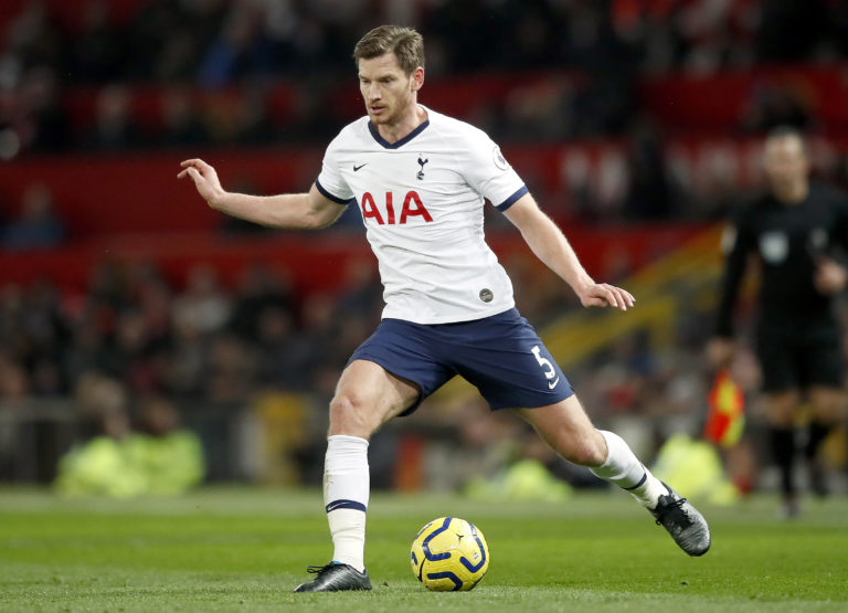 Jan Vertonghen hints at leaving Tottenham when his current deal ends this summer