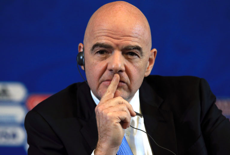 FIFA president Gianni Infantino said Women's World Cups could be played every two years in future 