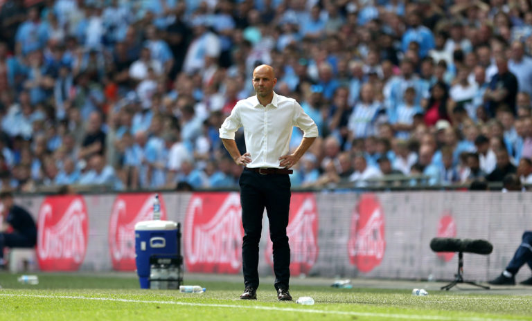 Exeter lost the 2017 and 2018 League Two play-off finals under former manager Paul Tisdale 