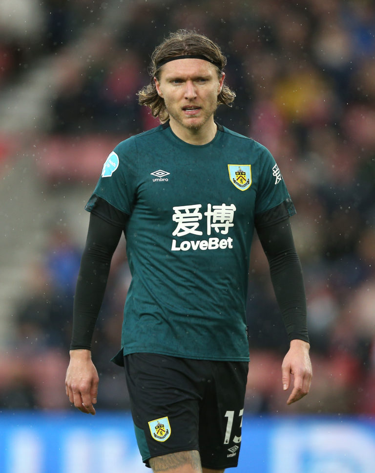Jeff Hendrick turned down a new contract at Burnley and is now a free agent