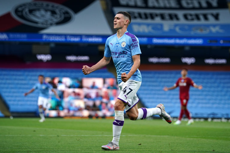 Phil Foden has been in great form since the restart
