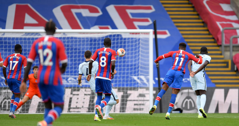 Wilfried Zaha scored a spectacular goal for Palace
