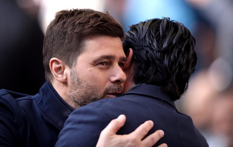Mauricio Pochettino (left) and Unai Emery were in charge of Tottenham and Arsenal for the previous