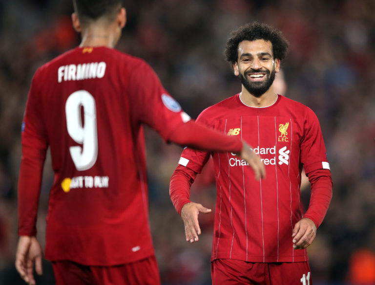 Roberto Firmino appeared to give Mohamed Salah a helping hand in his quest for a third successive Golden Boot