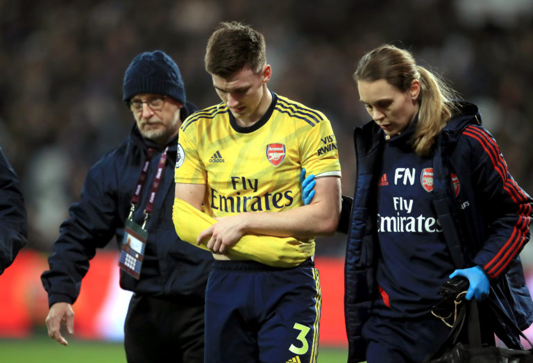 A dislocated shoulder suffered in defeat at West Ham saw Tierney miss 18 games.