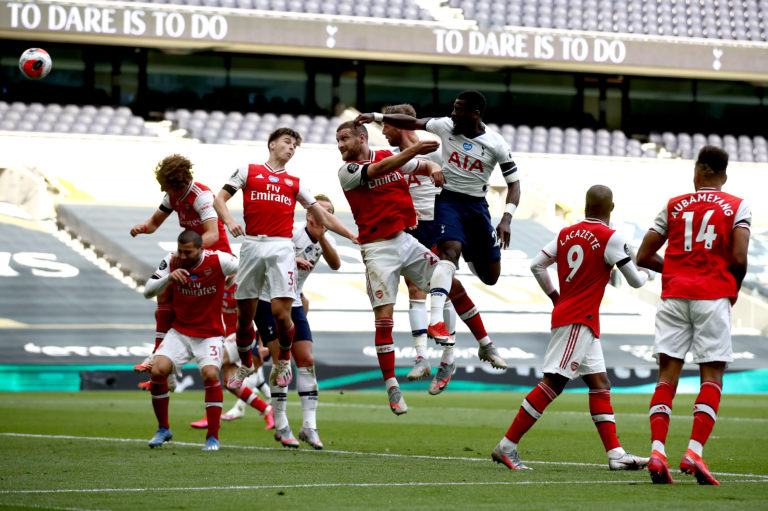 Toby Alderweireld's header was enough for Spurs to beat Arsenal at the weekend.