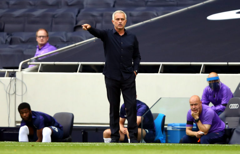 Tottenham manager Jose Mourinho is looking forward to football fans returning