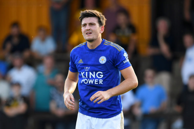 Harry Maguire is looking to upset former club Leicester this weekend