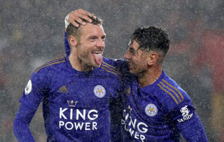 Ayoze Perez, right, and Jamie Vardy, left, hit hat-tricks at St Mary's in October as rampant Leicester demolished sorry Southampton to equal the biggest win in Premier League history. Strikes from Ben Chilwell, Youri Tielemans and James Maddison helped inflict the heaviest defeat in Saints' 134-year existence as the Foxes emulated Manchester United's 9-0 success over Ipswich in March 1995