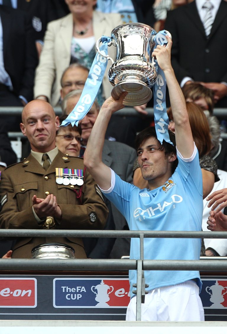 City and Silva's success began with the 2011 FA Cup