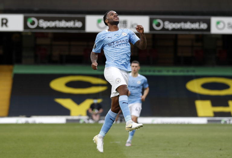 Raheem Sterling was impressive for Manchester City this season