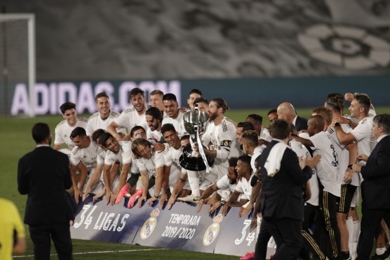 Real have claimed the LaLiga title this season